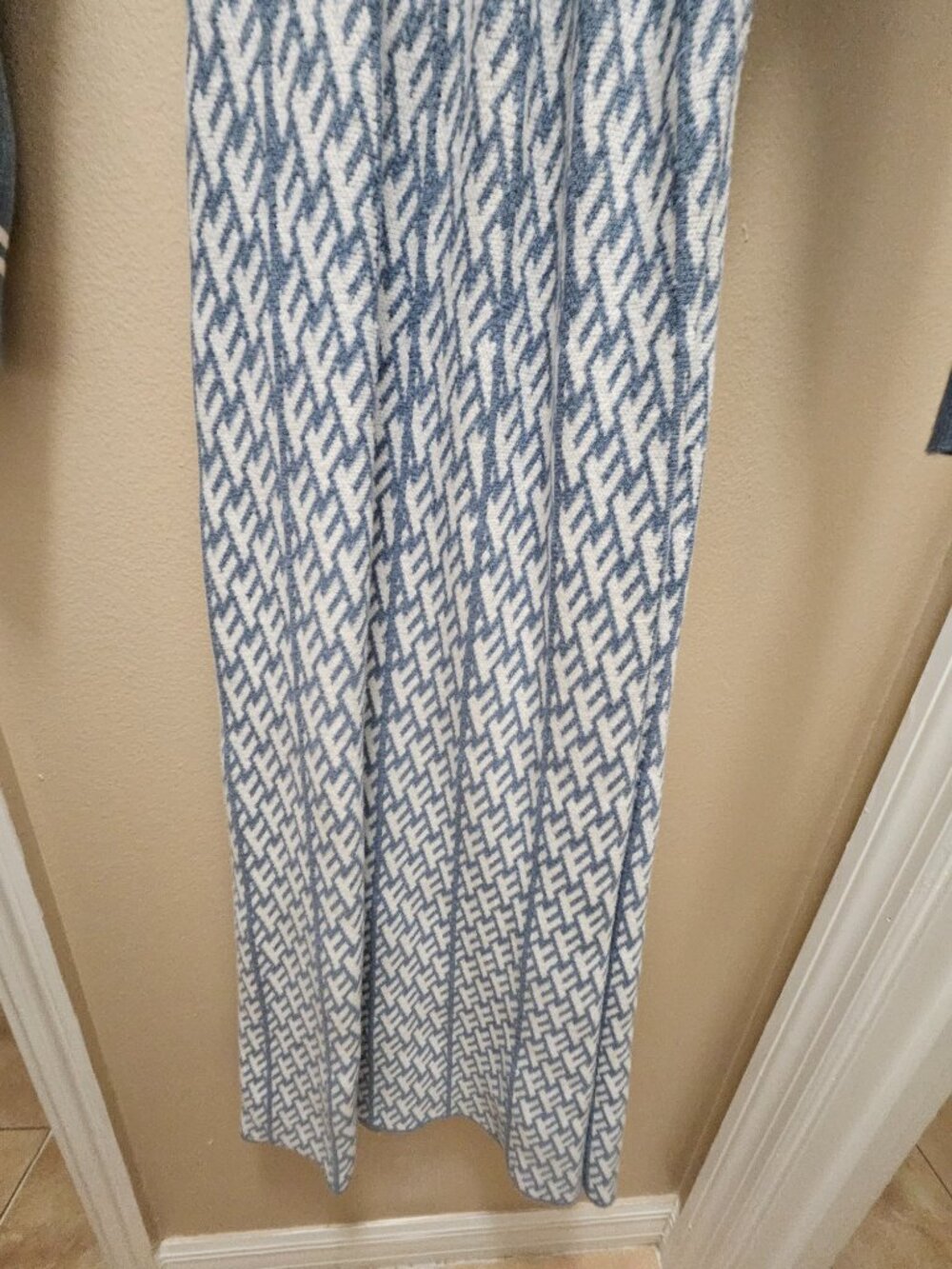 Blue Patterned Dress - Picture 2 of 4